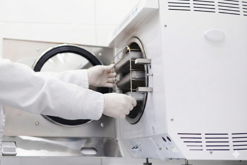 Placenta encapsulation processing in Artum Labs facility